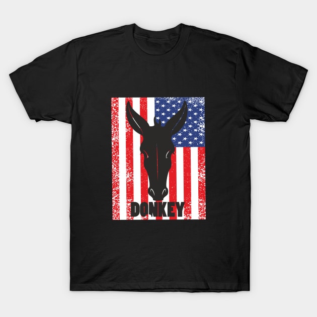 Flag usa 2020 election T-Shirt by cypryanus